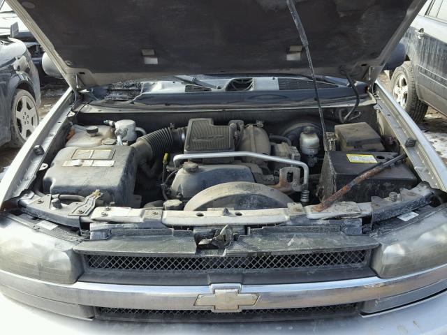 1GNDT13S952171988 - 2005 CHEVROLET TRAILBLAZE SILVER photo 7