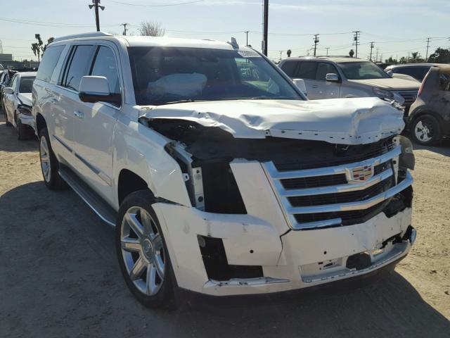 1GYS3SKJ8FR681444 - 2015 CADILLAC ESCALADE E WHITE photo 1