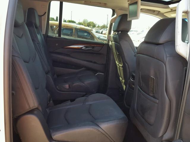 1GYS3SKJ8FR681444 - 2015 CADILLAC ESCALADE E WHITE photo 6