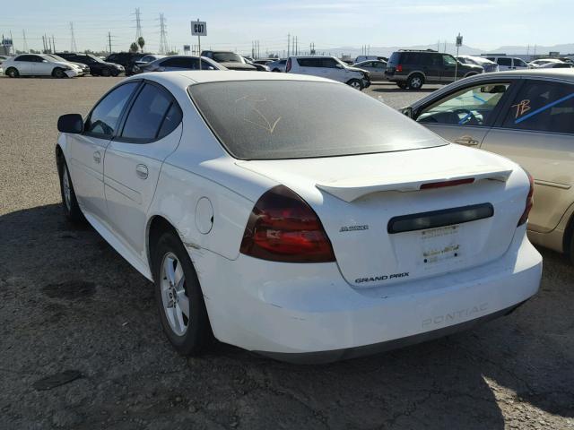 2G2WP552361149825 - 2006 PONTIAC GRAND PRIX WHITE photo 3