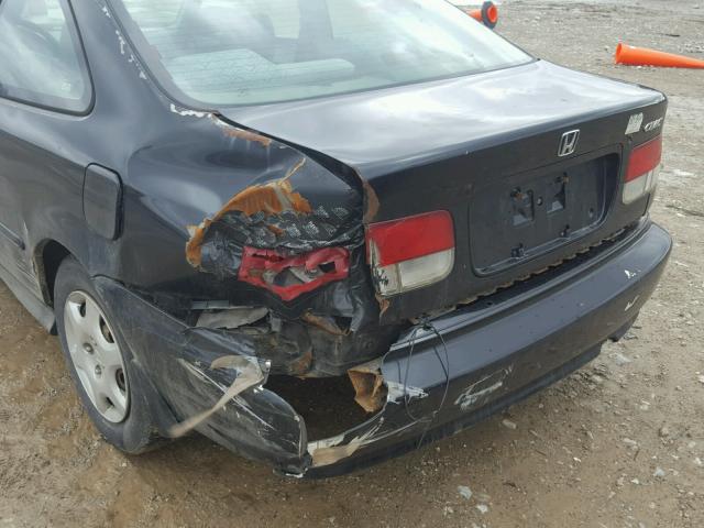 1HGEJ8241YL117812 - 2000 HONDA CIVIC EX შავი ფოტო 9