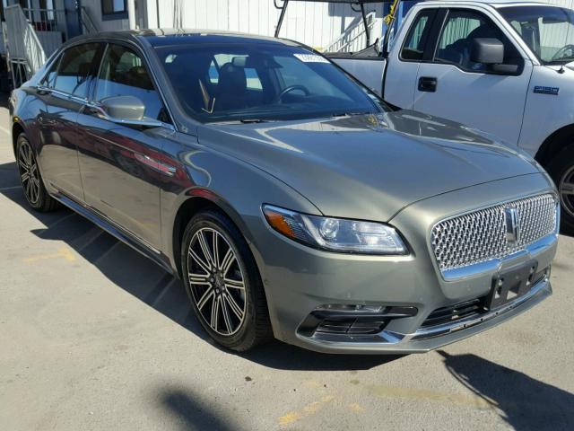 1LN6L9RPXH5603067 - 2017 LINCOLN CONTINENTA GRAY photo 1