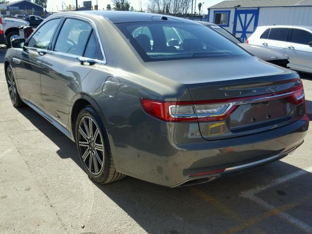 1LN6L9RPXH5603067 - 2017 LINCOLN CONTINENTA GRAY photo 3