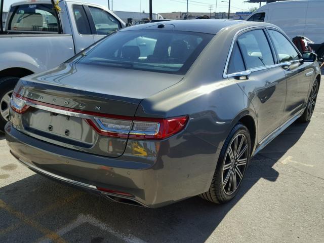 1LN6L9RPXH5603067 - 2017 LINCOLN CONTINENTA GRAY photo 4