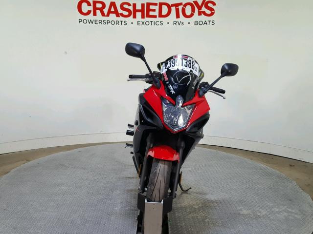 JYARJ18E0FA014098 - 2015 YAMAHA FZ6 R RED photo 3