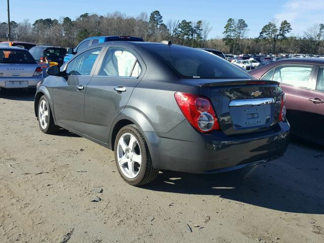 1G1JE5SB6G4135464 - 2016 CHEVROLET SONIC LTZ BLACK photo 3