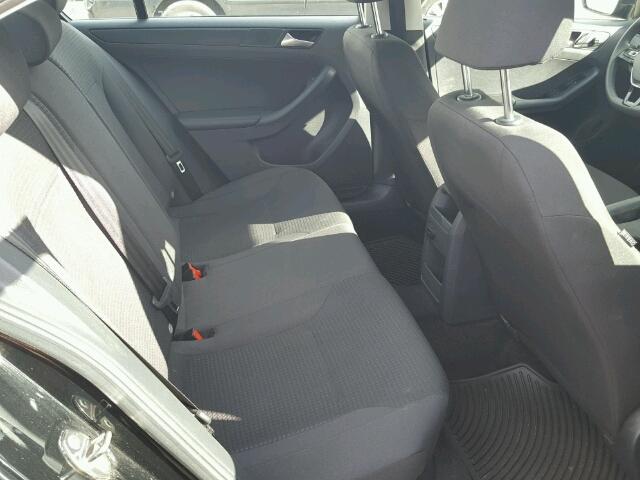 3VW1K7AJXFM249973 - 2015 VOLKSWAGEN JETTA BASE შავი ფოტო 6