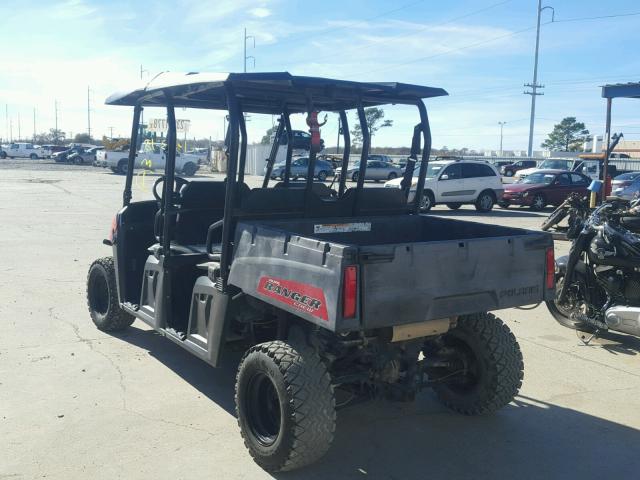 4XAWH57A1EE242568 - 2014 POLARIS RANGER 570 RED photo 3