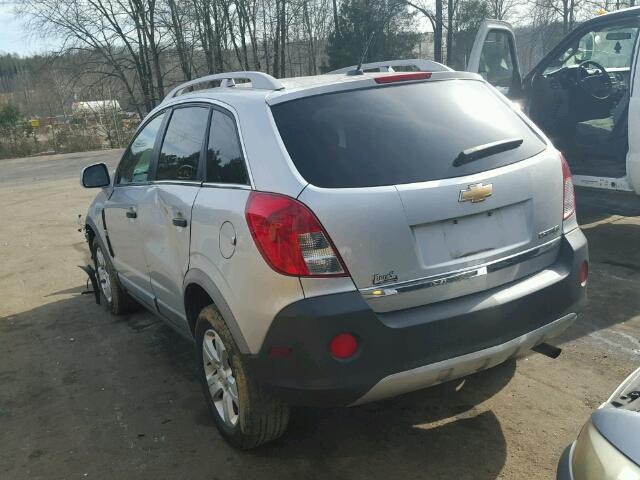 3GNAL2EK5ES575641 - 2014 CHEVROLET CAPTIVA LS SILVER photo 3