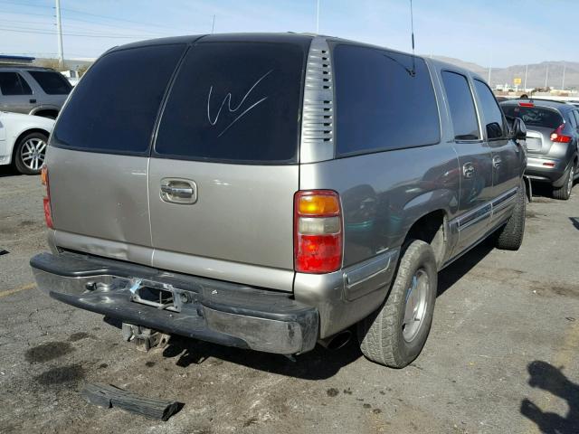 3GKFK16T1YG105542 - 2000 GMC YUKON XL K TAN photo 4