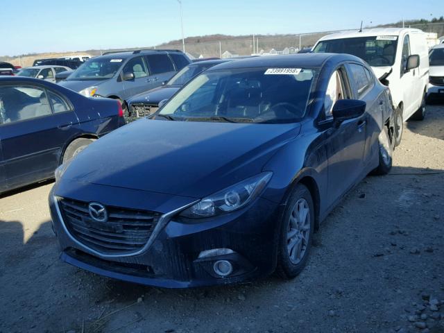 JM1BM1M77E1211000 - 2014 MAZDA 3 GRAND TO BLUE photo 2