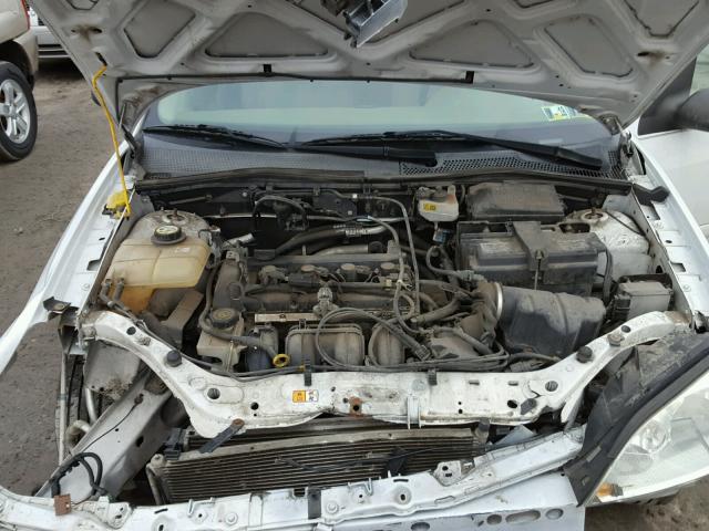 1FAFP34N47W305253 - 2007 FORD FOCUS ZX4 WHITE photo 7