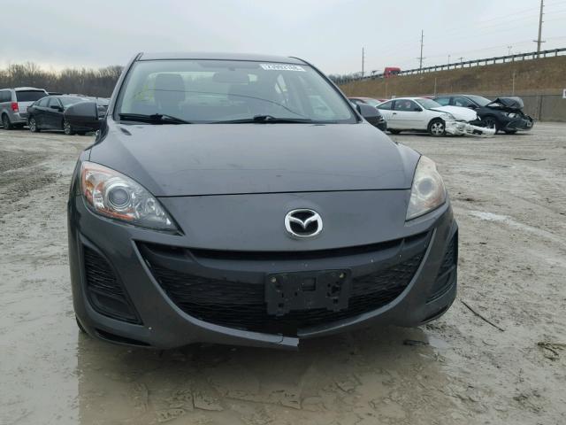 JM1BL1SF2A1329527 - 2010 MAZDA 3 I GRAY photo 9