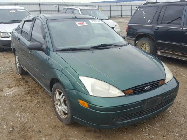 1FAFP34P6YW326317 - 2000 FORD FOCUS SE GREEN photo 1