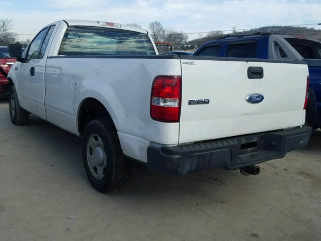 1FTRF12W47KC32998 - 2007 FORD F150 WHITE photo 3