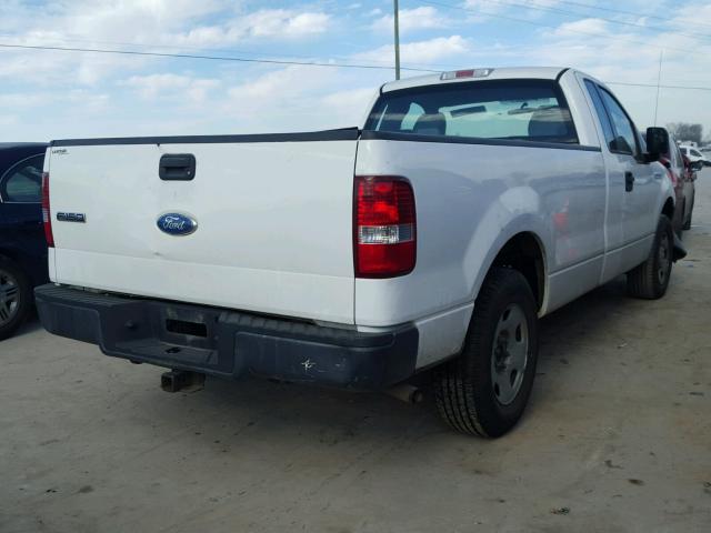 1FTRF12W47KC32998 - 2007 FORD F150 WHITE photo 4