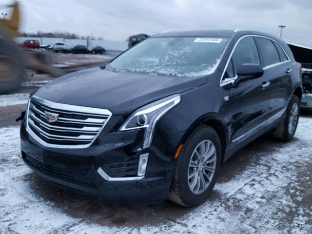 1GYKNDRS5HZ227479 - 2017 CADILLAC XT5 LUXURY BLACK photo 2