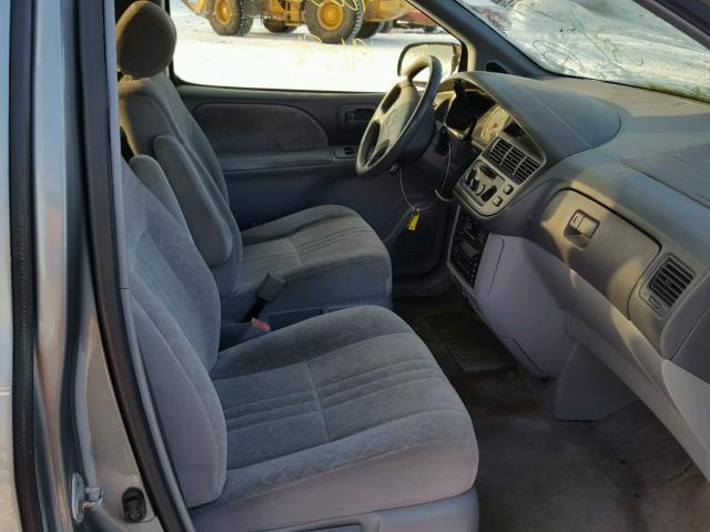 4T3ZF13C1YU221356 - 2000 TOYOTA SIENNA LE BLUE photo 5