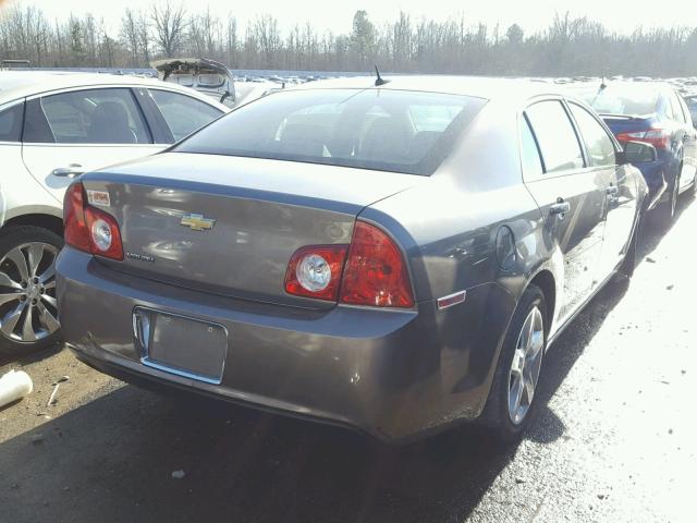 1G1ZB5EB4AF110064 - 2010 CHEVROLET MALIBU LS ნაცრისფერი ფოტო 4