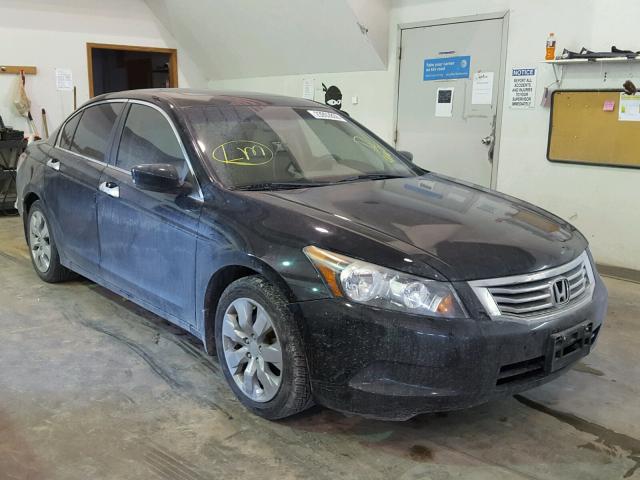 1HGCP2F79AA109160 - 2010 HONDA ACCORD EX BLACK photo 1