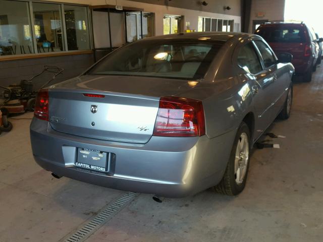 2B3LK53H37H834759 - 2007 DODGE CHARGER R/ GRAY photo 4