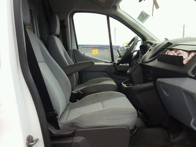 1FTNR2YM8FKA36255 - 2015 FORD TRANSIT T- WHITE photo 5