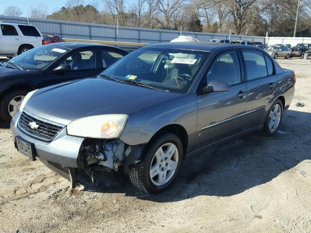 1G1ZT51856F223150 - 2006 CHEVROLET MALIBU LT BLUE photo 2