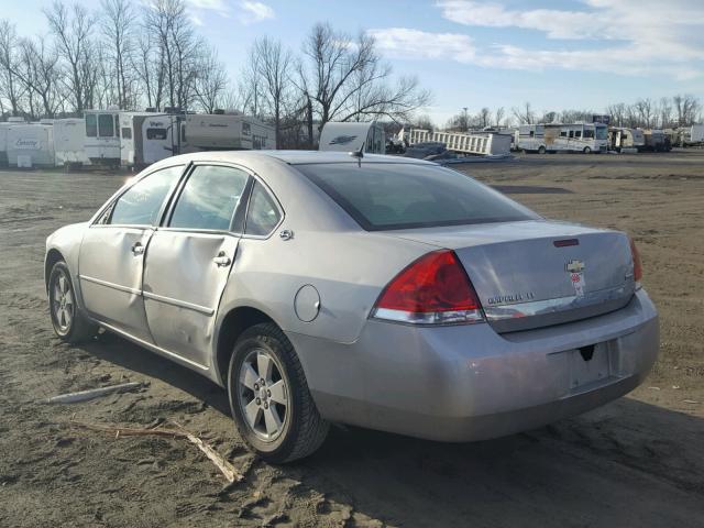 2G1WT58KX89218039 - 2008 CHEVROLET IMPALA LT SILVER photo 3