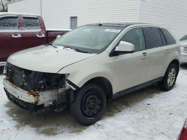 2FMDK39C37BA86905 - 2007 FORD EDGE SEL P CREAM photo 2