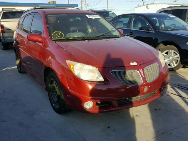 5Y2SL65856Z420861 - 2006 PONTIAC VIBE MAROON photo 1