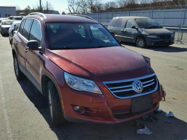 WVGAV75N89W531598 - 2009 VOLKSWAGEN TIGUAN S BURGUNDY photo 1