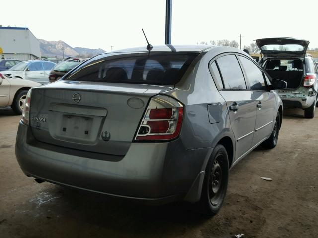 3N1AB61E38L658263 - 2008 NISSAN SENTRA 2.0 GRAY photo 4