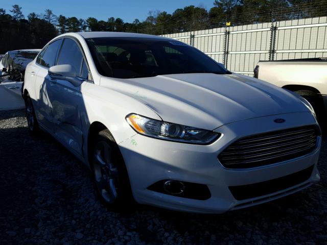 3FA6P0HD4GR349868 - 2016 FORD FUSION SE WHITE photo 1