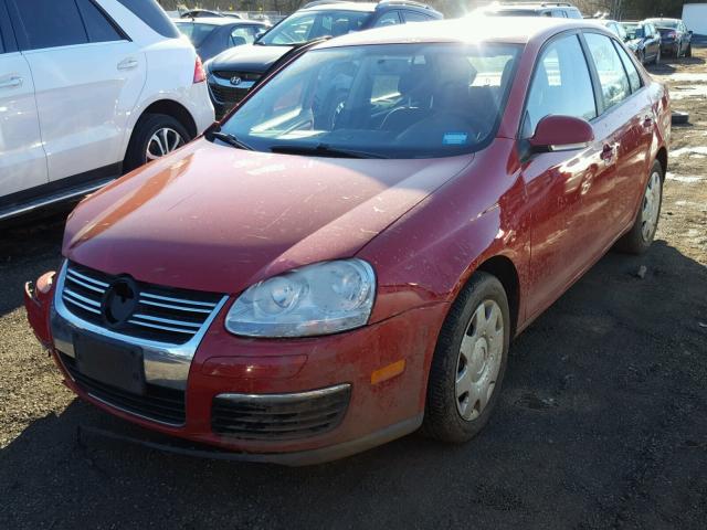 3VWJZ71K68M162305 - 2008 VOLKSWAGEN JETTA S RED photo 2