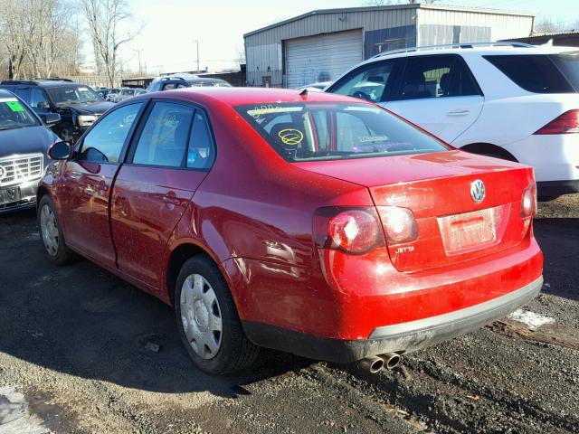3VWJZ71K68M162305 - 2008 VOLKSWAGEN JETTA S 红色 照片 3