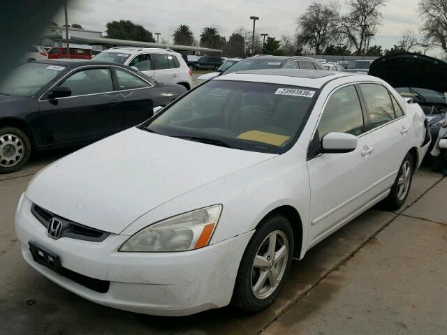 JHMCM56663C061672 - 2003 HONDA ACCORD EX WHITE photo 2