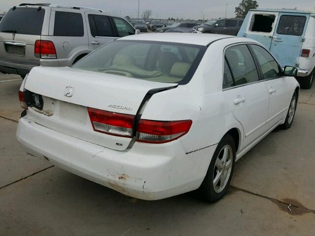 JHMCM56663C061672 - 2003 HONDA ACCORD EX WHITE photo 4