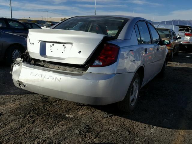 1G8AG52F65Z165580 - 2005 SATURN ION LEVEL SILVER photo 4