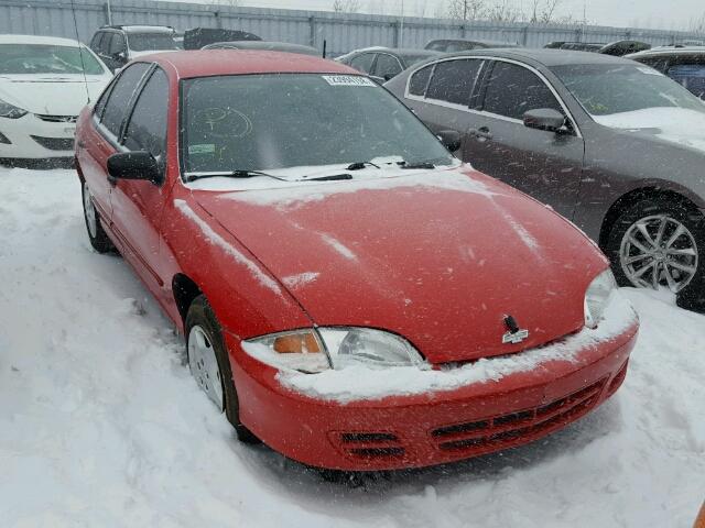 3G1JC52492S213025 - 2002 CHEVROLET CAVALIER B RED photo 1