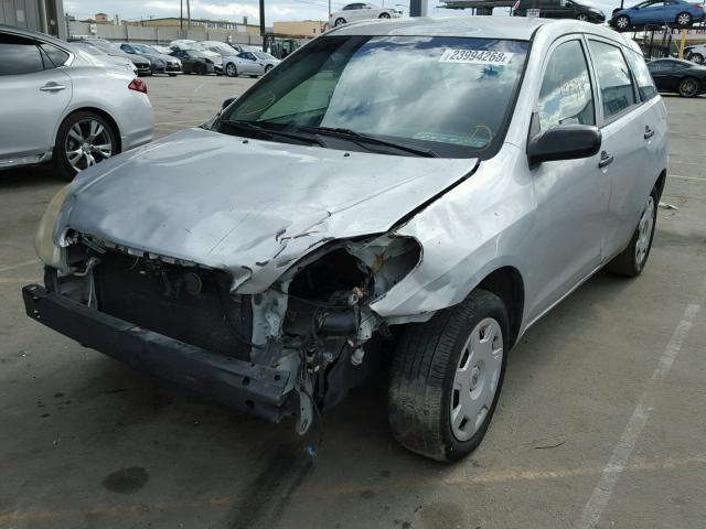 2T1KR32E47C685144 - 2007 TOYOTA COROLLA MA SILVER photo 2