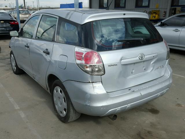 2T1KR32E47C685144 - 2007 TOYOTA COROLLA MA SILVER photo 3