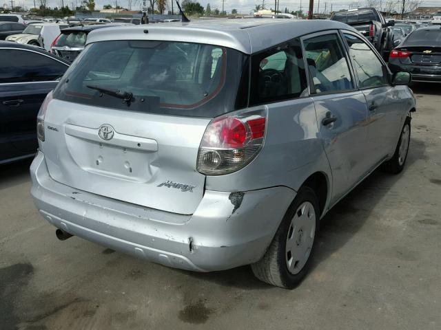 2T1KR32E47C685144 - 2007 TOYOTA COROLLA MA SILVER photo 4