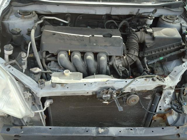 2T1KR32E47C685144 - 2007 TOYOTA COROLLA MA SILVER photo 7