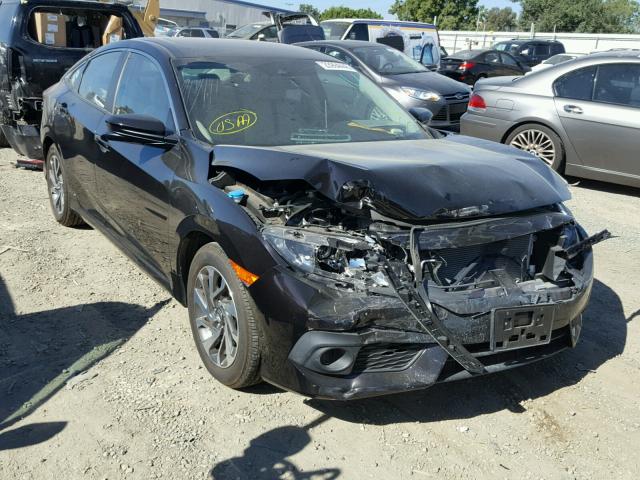 2HGFC2F87GH503171 - 2016 HONDA CIVIC EX შავი ფოტო 1