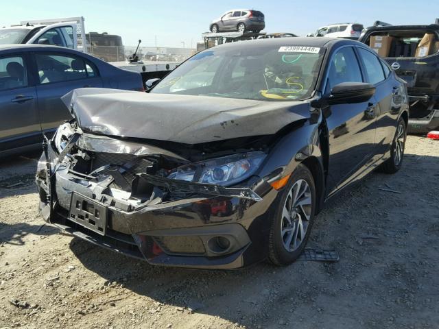 2HGFC2F87GH503171 - 2016 HONDA CIVIC EX შავი ფოტო 2