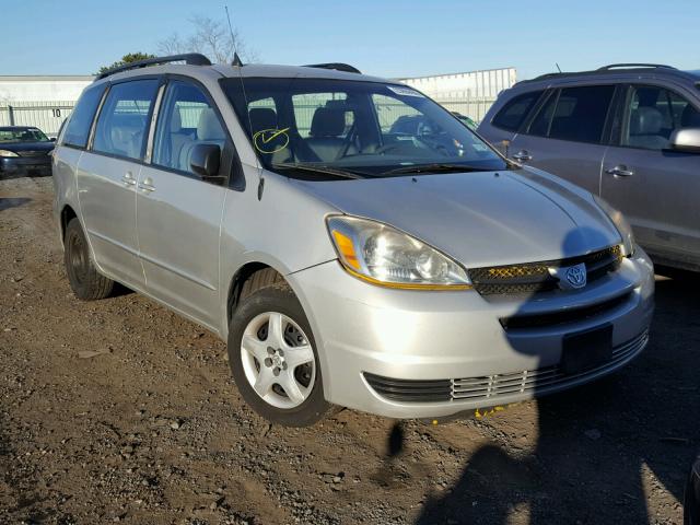 5TDZA23CX5S383536 - 2005 TOYOTA SIENNA CE SILVER photo 1