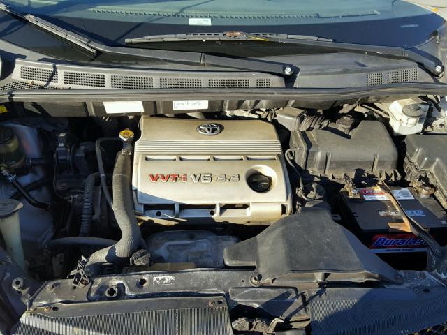 5TDZA23CX5S383536 - 2005 TOYOTA SIENNA CE SILVER photo 7