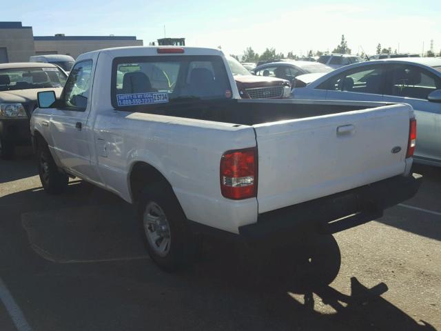 1FTYR10D58PA27280 - 2008 FORD RANGER WHITE photo 3