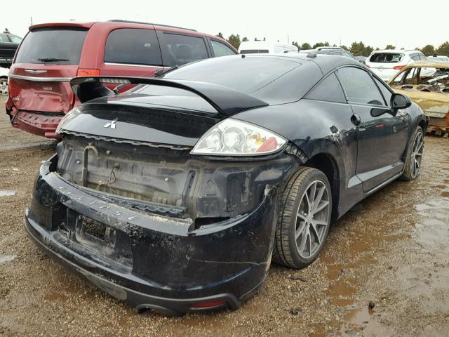 4A31K5DF7AE001092 - 2010 MITSUBISHI ECLIPSE GS BLACK photo 4