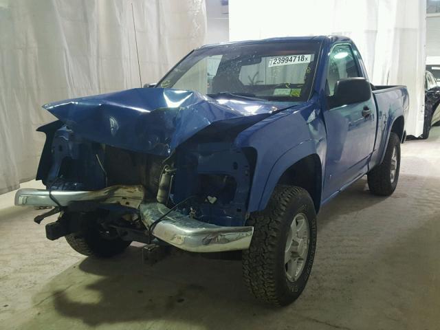 1GTDT149678135597 - 2007 GMC CANYON BLUE photo 2